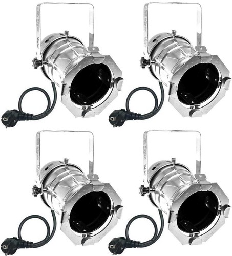 Par spot light silber - 4x, spot-light