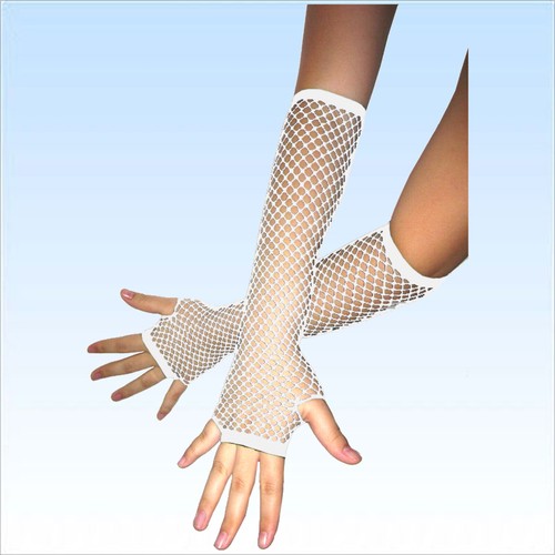Weiße fingerlose - weiße,