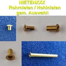Nieten Rohrnieten Hohlnieten