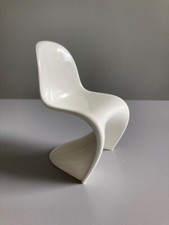 Panton Chair, Miniatur, weiß