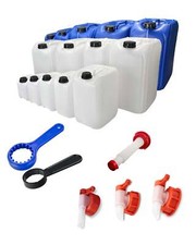 Kanister 2,5 3 5 10 15 20 25 30 Liter lebensmittelecht Kunststoffkanister leer