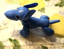 DDR Dackel Plastik Blau