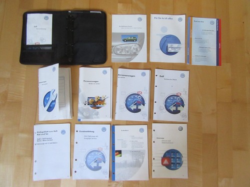 Volkswagen golf bordmappe - iv,,