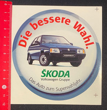 Aufkleber/Sticker: Skoda