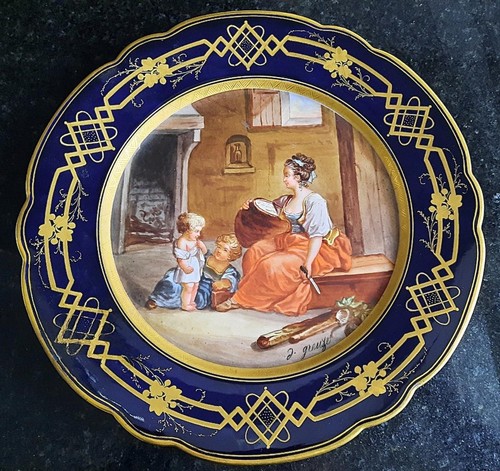 Exquisit bemalter sevres - exquisit,