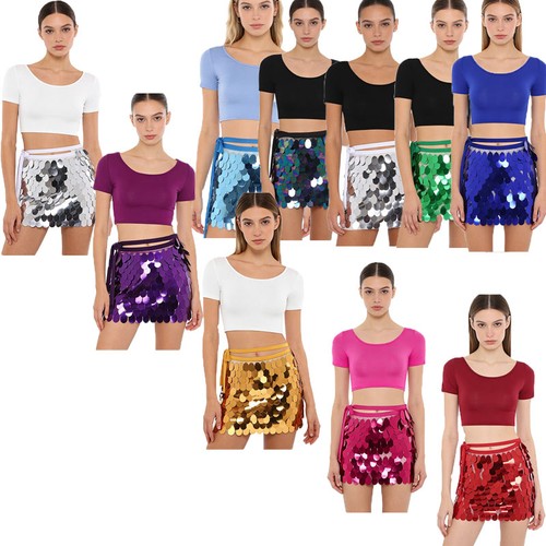 Damen outfit hüftschal - outfit,