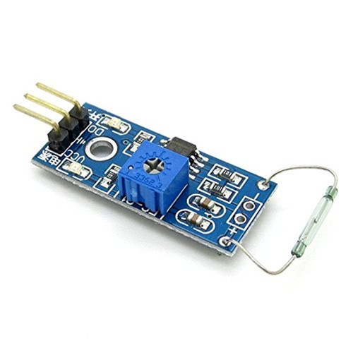 Reed sensor module magnetron