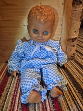 Baby Born Puppe 90er Blauer