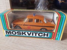 Moskwitsch 412 1:43 Spielzeugauto DDR-UDSSR Polizei OVP Novoexport 