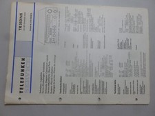 Telefunken TR 350 hifi Serviceanleitung / Servicemanual