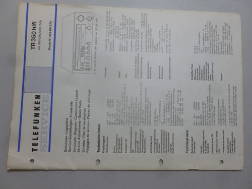 Telefunken 350 hifi - tr,