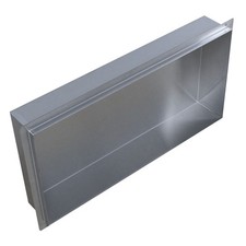 BERNSTEIN Wandnische Duschnische Edelstahl 60x30x10 cm B-Ware 257181659835