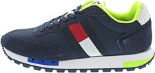 Tommy Hilfiger Retro TJM Mix Pop Runner Herren Sneaker blau