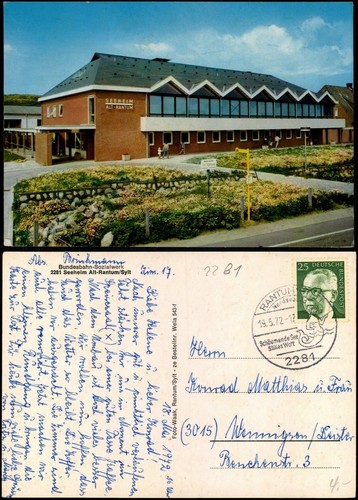 Ansichtskarte rantum sylt - ansichtskarte, rantum-sylt