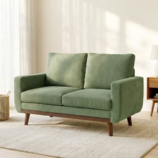 HOMCOM Sofa 2 Sitzer 134 cm