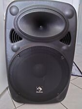 Auna Streetstar 2.0 15 Mobile PA-Anlage 15" Subwoofer Trolley Display BT USB/SD/