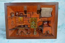 Altes Massiv 3 D Holzbild