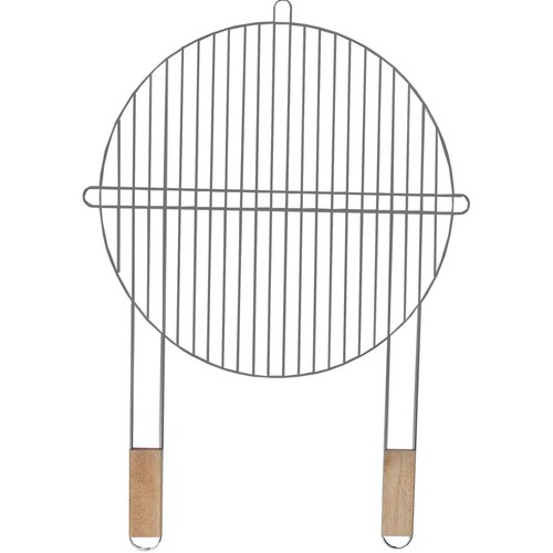 Grillrost holzgriffen stahl - 2,