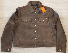 Superdry damen lederjacke - superdry,