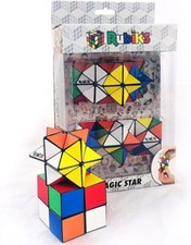 Rubik's Magic Star Geschenkset 2er Pack Puzzle Spiele Tasche pädagogisches MINT-Spielzeug