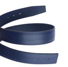 Krokodil blau wendegürtel - blau, 40