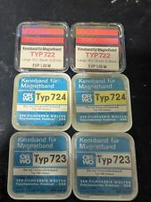 Orwo Vorlauf Band.  Rot, Gelb , weiß. 