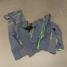 NORRONA Lyngen Softshell Jacke mit Hose (Grau-Grün | Gr. L) 