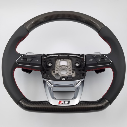 Abt carbon leder lenkrad - leder, audi