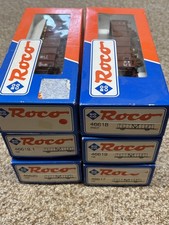 Roco H0 6x Hochbordwagen; 4x DB; 1x ÖBB; 1x SNCF