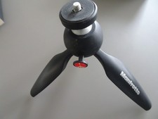 MANFROTTO MTPIXI-B Tischstativ mit Kugelkopf für Kompaktkamera schwarz