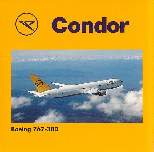 Boeing 767 300 condor herpa - boeing, 767-300