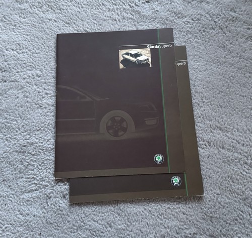 Skoda superb prospekt katalog - skoda,