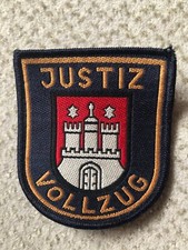 Altes Abzeichen Hamburg Justizvollzugsanstalt Polizei Patch Abzeichen