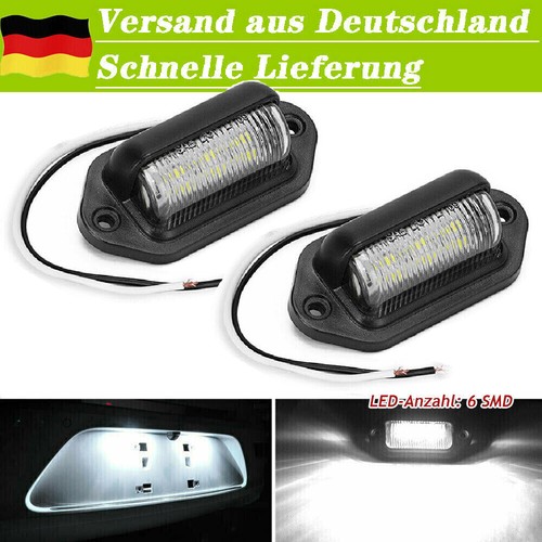 Led kennzeichenleuchte - 2x,
