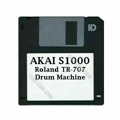 Akai s1000 floppy disk roland - s1000,
