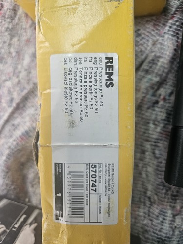 Rems presszange pressbacke - rems, fz