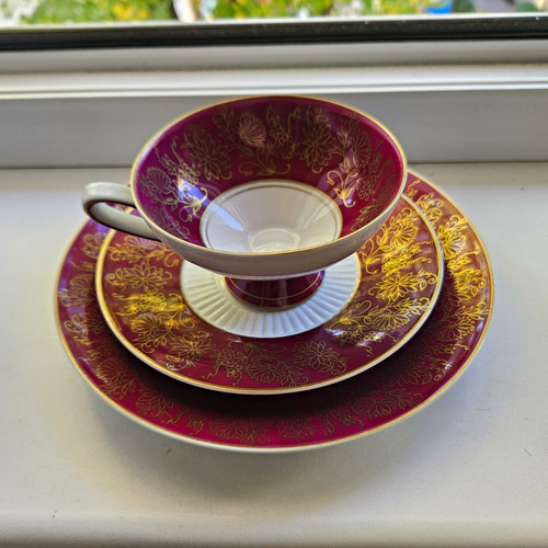 Schierholz porzellan tasse - porzellan, +