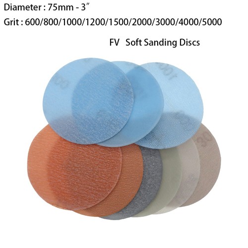 Schleifscheiben 75mm klett - schleifscheiben,