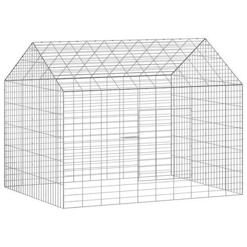 Hasenkäfig silber 100 x - hasenkäfig,
