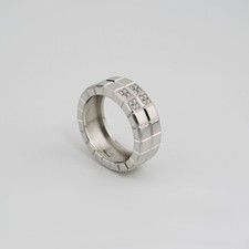 Chopard Ice Cube Ring mit 0,16ct Brillant in 750/18K Weißgold Gr. 56