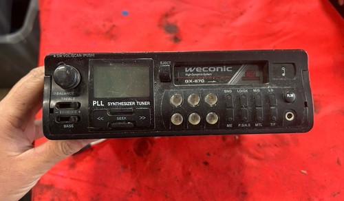 Weconic 670 radio autoradio - weconic, qx
