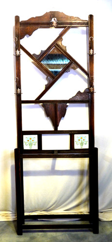 Alte schmale wandgarderobe - schmale,