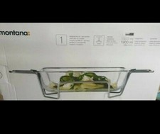 Montana Lasagneform Glas mit