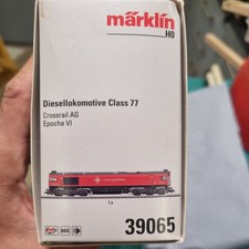 Märklin H0 39065 CROSSRAIL AG Diesellok Class 77 in OVP wie neu