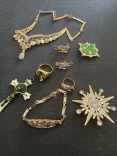 Konvolut Brosche , Ring 