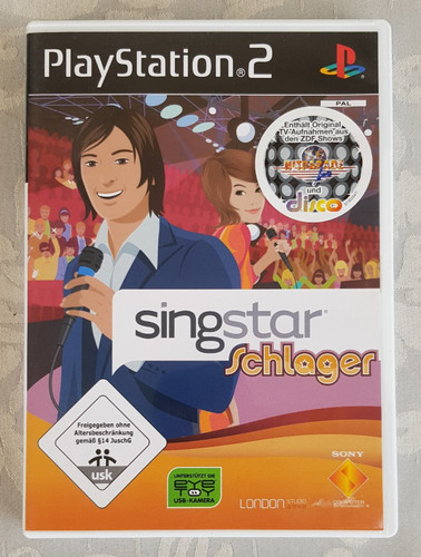 Singstar schlager sony - (ps1), (sony