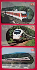 3 Telefonkarten Deutschland Deutsche Bahn Intercity T 3 Motive X56