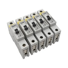 5x Siemens 5SX41 B16 230/400V Sicherungsautomat / Circuit breaker -used-