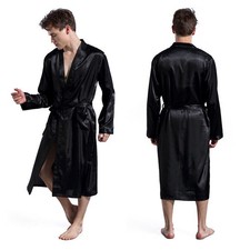 Herren Bademantel Robe Kimono