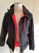 Kjus Ski Jacke Damen Schwarz mit Rot/ Orange Akzente - Größe 38/M . Gebraucht 